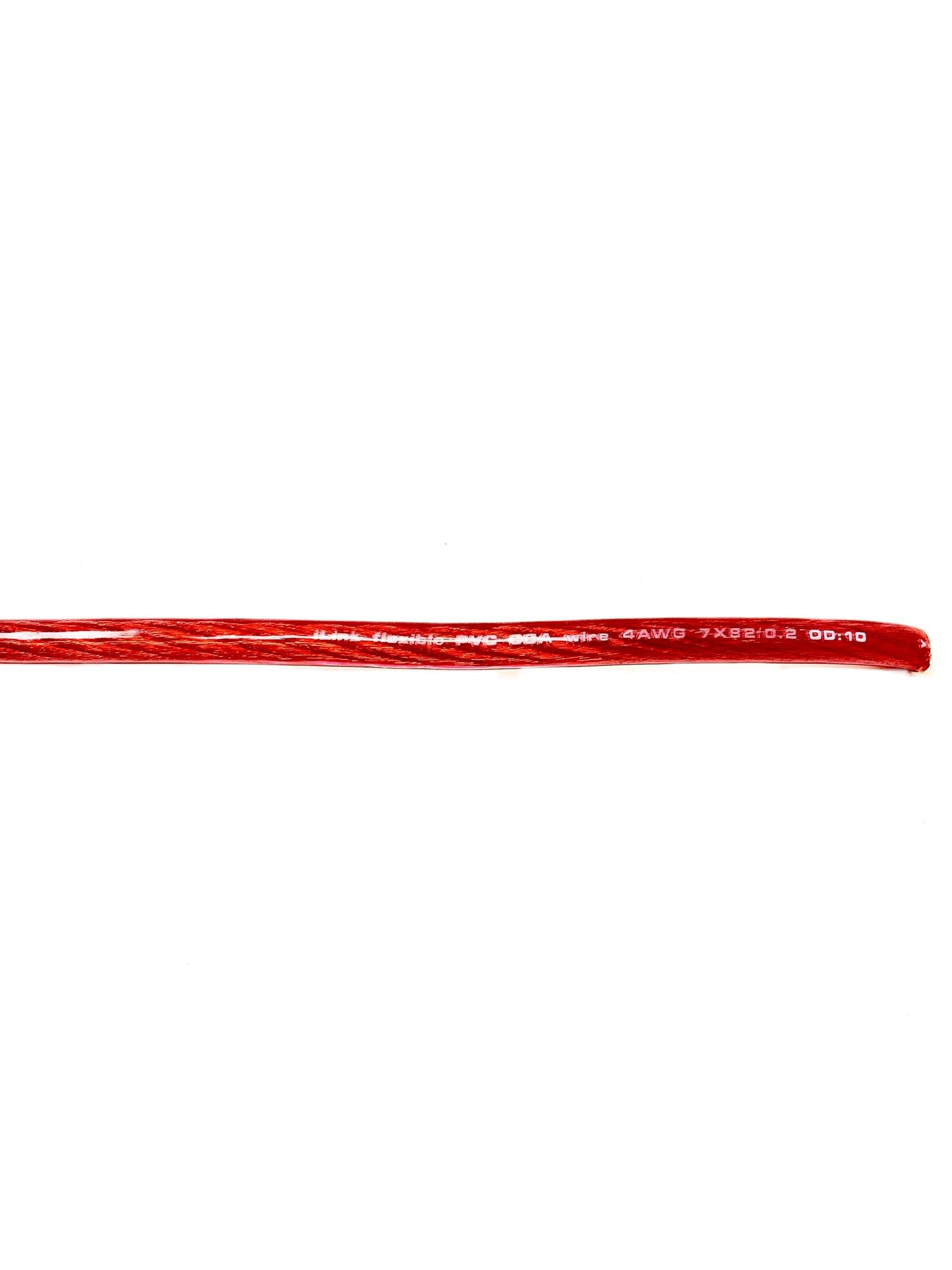 4 GOUGE RED POWER CABLE
